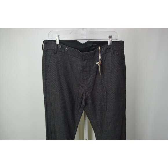 John Varvatos Luxe Slim Sport Pant Tux Stripe Mens Cotton Pants 32 Brand New